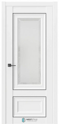 PL Doors Межкомнатная дверь HR4 ДО ст. 1 Гравировка, арт. 21160