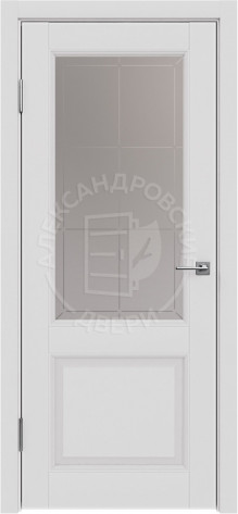 Александровские двери Межкомнатная дверь Марта 6 ПО Англ.решетка, арт. 25552