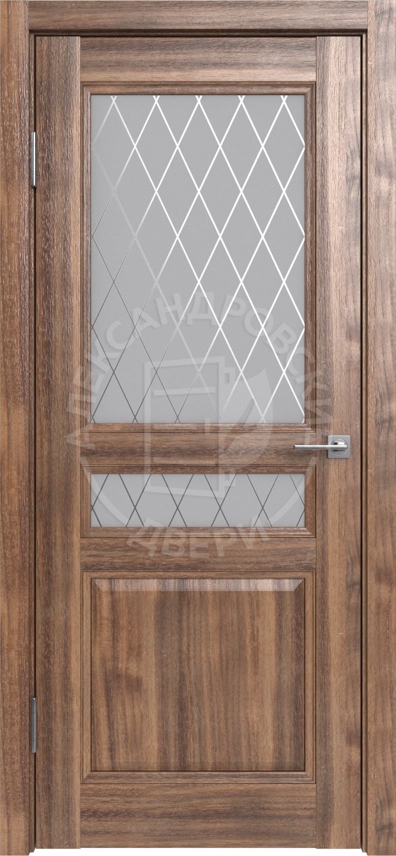 Александровские двери Межкомнатная дверь Каролина ПО Ромб, арт. 12383 - фото №4