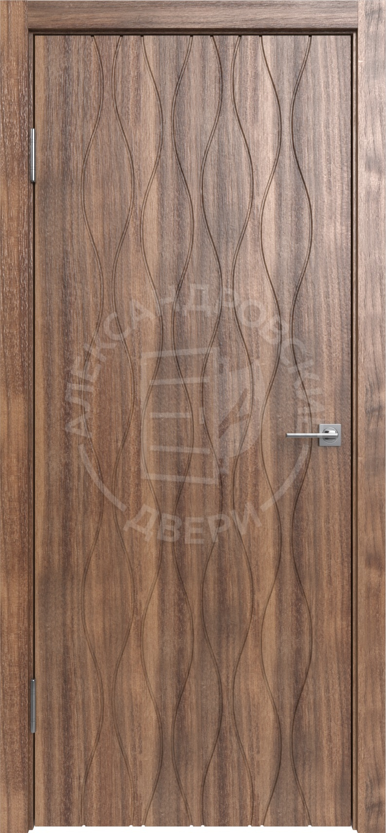 Александровские двери Межкомнатная дверь Геометрия ПГ Волна, арт. 12428 - фото №6