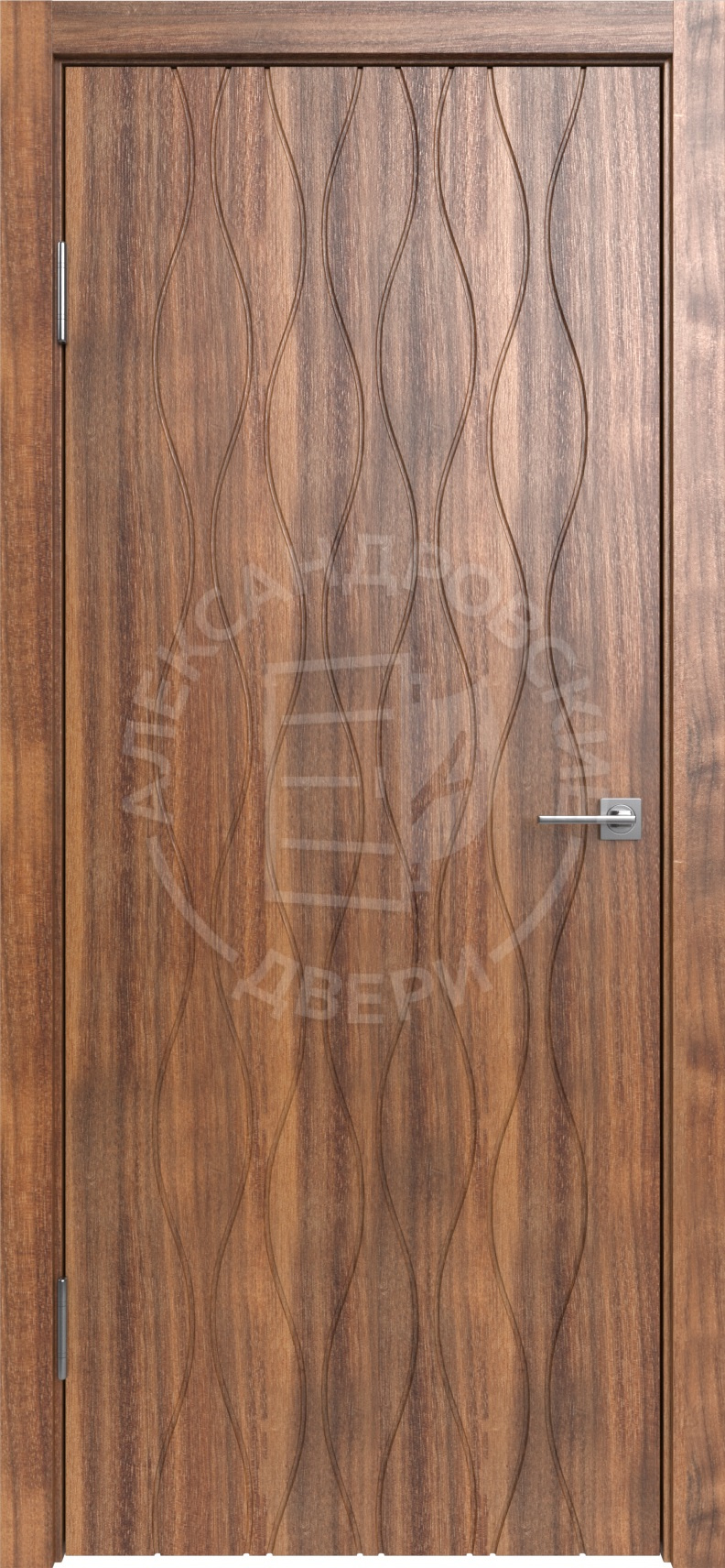 Александровские двери Межкомнатная дверь Геометрия ПГ Волна, арт. 12428 - фото №4