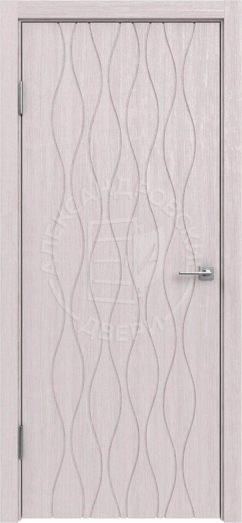 Александровские двери Межкомнатная дверь Геометрия ПГ Волна, арт. 12428 - фото №2