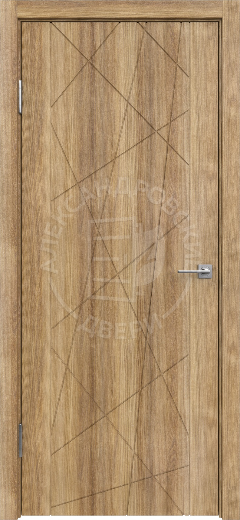 Александровские двери Межкомнатная дверь Геометрия ПГ Луч, арт. 12432 - фото №7