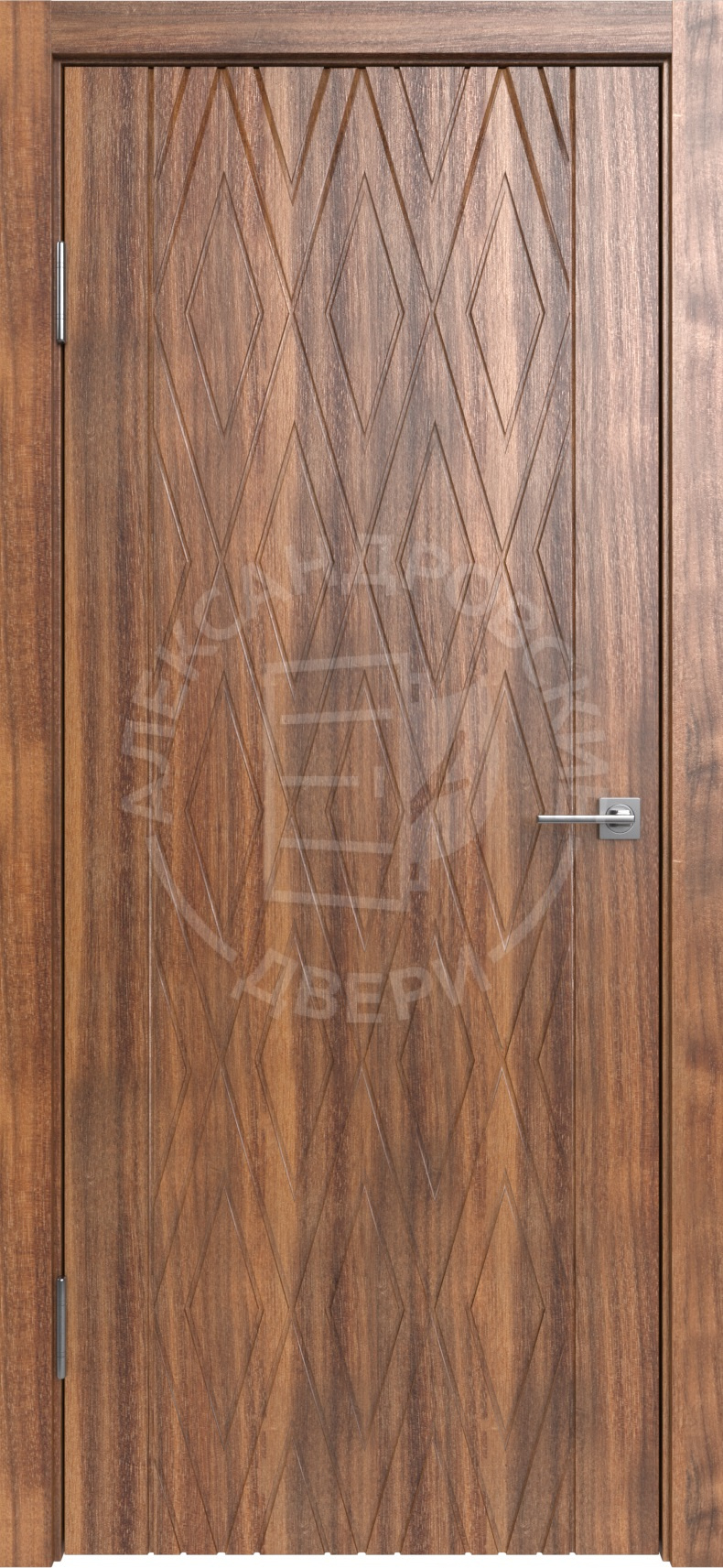 Александровские двери Межкомнатная дверь Геометрия ПГ Ромб, арт. 12435 - фото №4