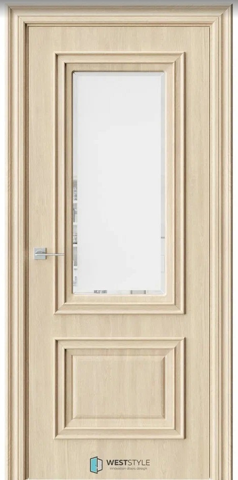 PL Doors Межкомнатная дверь КВ 4 ДО ст. 1 УФ печать, арт. 20493 - фото №1