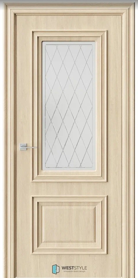 PL Doors Межкомнатная дверь КВ 4 ДО ст.2 Гравировка, арт. 20494 - фото №1