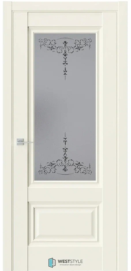PL Doors Межкомнатная дверь Ch8 ДО ст.1 Гравировка+Витраж, арт. 20501 - фото №5