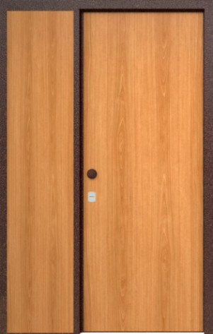 Амега Входная дверь Универсал (с глухарем, металл/ЛДСП), арт. 0001253