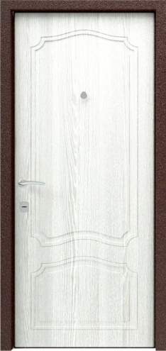 Амега Входная дверь Универсал Plus c фрезеровкой, арт. 0001246 - фото №1